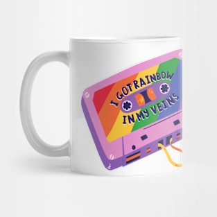 I got a Rainbow in my Veins Mug